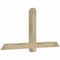 Ekena Millwork Eugene Rough Sawn Timber Gable Bracket, Douglas Fir, 60"W x 30"H x 4"D x 4"F, 12/12 Pitch GBW060X30X0404EUG00RDF - alternate 2